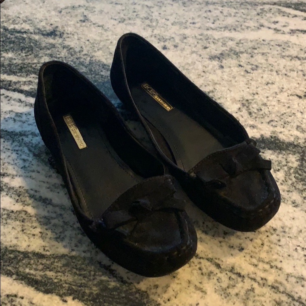BCBG Black Flats